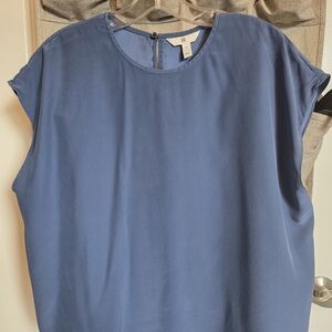 Banana Republic Classic Blue Blouse